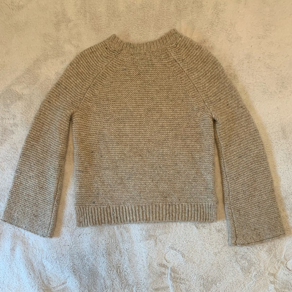 Madewell Flecked Wide-Sleeve Pullover Sweater - Picture 11 of 16